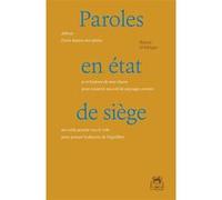 Paroles en état de siège