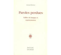 Paroles perdues