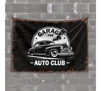 Paroles sur panneaux en bois pour garage, décoration de jour de patrons de patrons, décoration de porche de printemps (75 x 100 cm)
