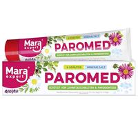 Paromed - Dentifrice avec 6 herbes + sel minéral ; protège contre les saignements des gencives et la parodontose, avec échinacée, sauge, myhrre/protection complète, gencives saines