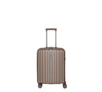 Travelite Paros 4 roulettes Trolley de cabine 55 cm brun