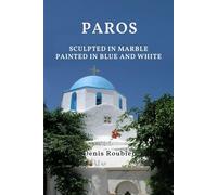 Paros. Sculpted in marble, painted in blue and white