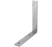 Parotec 10 Équerres à angle droit pour charpente, montage, 150 x 150 x 25 x 5 mm, connecteur bois, équerre métallique, acier galvanisé, équerre en métal