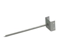 Parotec, 10x clous de faîtage clous d'arêtier clous d'arêtier clous d'arêtier support de latte de faîtage 7 Grands (40 mm x 180 mm)