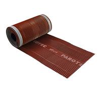 Parotec bande de faîtage - 30 cm x 5 m - RAL 8004 Rouge Brique | bande de haute qualité pour faitage et raccords, idéale pour l'étanchéité et la ventilation des toitures