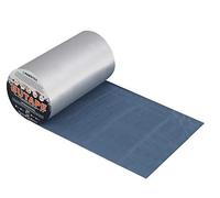 Parotec BuTape Bande d'Étanchéité Aluminium Butyle - Réparation Toiture - Imperméable, Résistante aux UV et Intempéries, Forte Adhérence - 150 mm x 10 m - 7 Couleurs (Gris Aluminium)