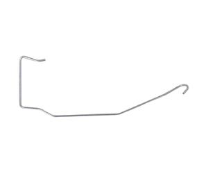 Parotec clips latéraux pour tuiles céramiques type 435/2,5 mm avec œillet rond - acier galvanisé, 100 pcs, compatibles avec liteaux de 50 mm, pour une fixation sécurisée des tuiles