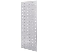 Parotec Équerre métallique pour montage de construction connecteur de plaque en acier galvanisé pour bois et métal fixation robuste équerre d'assemblage dimension 120 x 300 x 2 mm