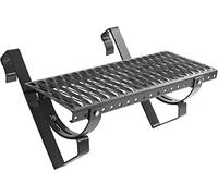 Parotec Marche de toit 60 cm pour tuiles - RAL 7024 Graphite | Kit complet - Pour tuiles et tuiles type queue de castor à accrocher - Avec matériel de montage