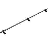 Parotec PARE-NEIGE Kit Tubulaire Complet 2,0 m (200 cm) - Pour tôle à joints : double, angulaire, snap/clic - pare-neige/antineige - 1 tube, 3 supports, 10 couleurs - RAL 7024 Gris graphite