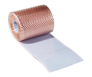 Parotec Ruban de Cuivre Auto-Adhésif Contre la Mousse Démoussage de Toiture 150mm x 5m