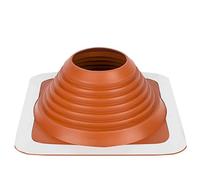 Parotec Solin de Toit, Passage du Toit, Flexible - Diamètre de 121 à 254 mm | Fabriqué en Silicone - Résistant aux Hautes Températures - Universel - Tuile Métallique