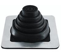 Parotec Solin de Toit - Passage du Toit - Flexible - Diamètre de 6 à 70 mm | Étanche - Fabriqué d'EPDM - Résistant aux Hautes Températures - Universel - Carrée Tuile Métallique