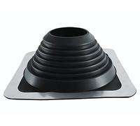 Parotec Solin de Toit - Passage du Toit - Flexible - Étanche - Fabriqué d'EPDM - Résistant aux Hautes Témperatures - Universel - Carrée Tuile Métallique - Diamètre de 171 à 330 mm