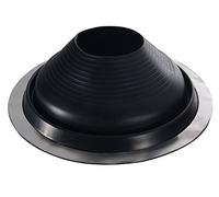 Parotec Solin de Toit - Passage du Toit - Flexible - Étanche - Fabriqué d'EPDM - Résistant aux Hautes Témperatures - Universel - Ronde Tuile Métallique - Diamètre de 254 à 483 mm