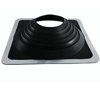 Parotec Solin de Toit - Passage du Toit - Flexible - Étanche - Fabriqué d'EPDM - Résistant aux Hautes Témperatures - Universel - Carrée Tuile Métallique - Diamètre de 241 à 521 mm