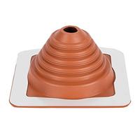 Parotec Solin de Toit - Passage du Toit - Flexible - Fabriqué en Silicone - Résistant aux Hautes Témperatures - Universel -Tuile Métallique - Diamètre de 22 à 102 mm