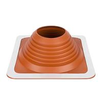 Parotec Solin de Toit - Passage du Toit - Flexible - Fabriqué en Silicone - Résistant aux Hautes Témperatures - Universel -Tuile Métallique - Diamètre de 140 à 292 mm