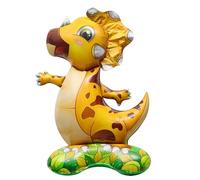 ParPix Ballon gonflable en forme de dinosaure, taille XXL, 150 x 90 cm, motif de dinosaure, décoration d'anniversaire