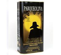 PARQUEOLIVA - Huile d'Olive Vierge Extra espagnole (Variétés Hojiblanca et Picudo) - Bidon métallique 5 litres