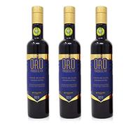 PARQUEOLIVA SERIE ORO (Série Or) - Huile d'olive vierge extra (Variétés Hojiblanca et Picuda) - Pack de 3 bouteilles de 500 ml