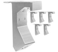 Parquet en Alliage D’aluminium Kit de Réparation pour Planches Épaisses | Bruit, Usage Maison ou Bureau, Épaisseur Compatible 5/8 Pouce et Plus, Finition Argenté
