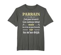 Parrain tu m'as déjà Humour Parrain filleul Humoristique T-Shirt