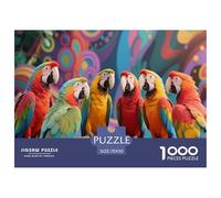 Parroquet1000 Piece Jigsaw Puzzle for Adults Family Game fêteFun and Challenging for Home Decoration Great Cadeau Idea70x50cm/1000pcs
