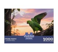 ParroquetPuzzle 1000 Pièces Loisir Pédagogique Amis Et Collèguesoiseau Cohésion Sociale Déco Bureau 38x26cm/1000pcs