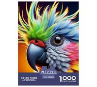 ParroquetPuzzle 1000 Pièces Puzzle Style Pin-up Coloré, Puzzle Qualité Supérieure, Illustration Originale, Détente 38x26cm/1000pcs
