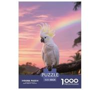 ParroquetPuzzle 1000 Pièces Travail Intellectuel Adolescentsoiseau Esprit Créatif 38x26cm/1000pcs