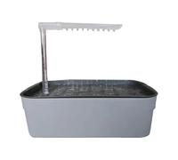 Parrot Bathtub, Automatic Pet Bird Shower, USB Powered Cockatiel Bath Tub, 12.99x8.66x10.24 inches Easy to Use Design, Safe and Fun Bathing Toy, Perfect for Small and Medium Breeds