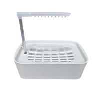 Parrot Bathtub, Automatic Pet Bird Shower, USB Powered Cockatiel Bathtub, Interactive Bathing Toy for Any Breeds, Easy-to-Use Cage Accessory, Encourages Healthy Cleaning Habits