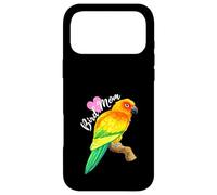 Parrot Bird Mom - Aquarelle Conure Solaire Coque pour iPhone 17 Pro Max