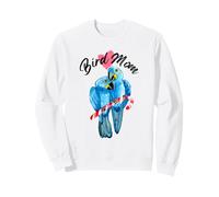Parrot Bird Mom Aquarelle en Jacinthe Sweatshirt