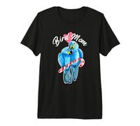 Parrot Bird Mom - Jacinthe Ara T-Shirt Haut de Gamme