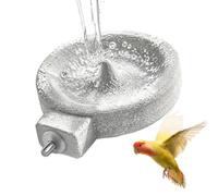 Parrot Cage Bowl Parakeet Finch Feeder Dish Beak Grinding Bird Supply | Practical Feeding Dish For Small Birds Helps Provide Food While Supporting Natural Beak Care Inside Cages And Aviaries