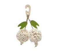 Parrot Chewing Toys - Bird Shredding, Interactive Forager | Macaw Engagement Supplies, Lovebird Destructive Accessories, Hanging Activity Cage Enrichment Items with Wooden Blocks for Entertainment