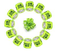 Parrot Chicks Rings - Pigeons Rings | Poultry Identification Bands, Pigeon Identification Rings, Chicken Leg Bands, 50 Pieces Birds Foot Rings, Foot Rings for Racing Parrot Chicks Duck