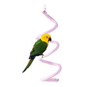 Parrot climbing rope - Bird Climbing Rope | Parrot Rope Perch | Flexible Macaw Perch Stand For Cockatiel | Reusable Colorful Chewing Toys Macaw Stand Cotton Ladder | Parrot climbing rope for climining
