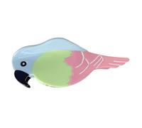 Parrot - colorful acetate parrot shape jaw, birds shape hairclip| women's fashion hairaccessory, girls fun hairclip, adult all ages statement, colorful haircellulose