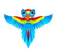 Parrot Costume For Kids - Double Sided Bird Wings Outfit With Headband