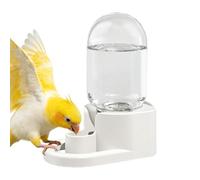 Parrot Feeder Automatic | Clear Finches Food Container | Finches Watering Container | Ideal for Macaw Pet Parents Animal Lovers Trainers Shelters Zoo Aviaries Living Room Bedroom Study Home