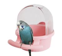 Parrot Food Dispenser, Budgie Cage Feeder, Cockatiel Food Container, Parakeet Food Feeder, Pigeon Food Feeder, Bird Feeding Container, Food Distributeur for Birds, Anti-Splash Parakeet Feeder