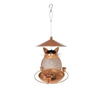 Parrot Food Water Dish, Bird Feeder Tray, Squirrel-Proof Hummingbird Feeder, Outdoor Bird Accessory for Robins, Pet Birds, Backyard Garden, 7.87x8.66 inch