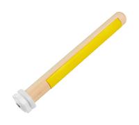 Parrot Grinding Perch Pumice Stone | Birch Wood with Metal Fittings | Bird Cage Nail Trimming Stand | Cockatiel Lovebird Claw Care Accessory