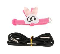 Parrot Harness, Harnais Ajustable avec Laisse Élastique Ultra Léger pour Entraînement et Sortie d’Oiseau - Confortable, Durable, avec Poignée en Caoutchouc Souple (25,5cm)