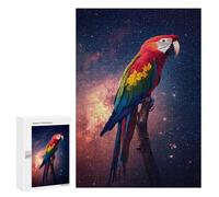Parrot in Space -1 Puzzle 1000 Pièces Educa Jouet en Bois Cadeau Unique Décoration Intérieure Jeu Éducatif Challenge Toy Adultes Et Enfants À Partir De 14 Ans 300 PCS