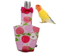 Parrot Nappy - Polyester 13.5x7cm | Adjustable Soft Reusable Bird Nappy with Waterproof Inner Layer | Parrot Suit and Pigeon Pants for Macaw Small to Medium Birds