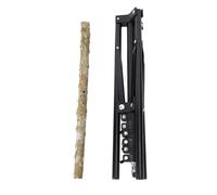 Parrot Perch Stand | 61.81in Pepper Wood Bird Training Perch for Outdoor/Indoor Use | Multifunctional Sturdy Perch Stand for Small & Large Birds